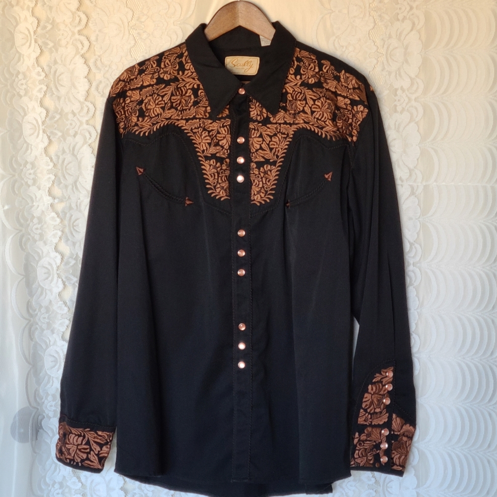 Scully Western Shirt Size XL